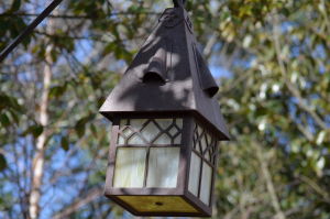 Outdoor Hanging Lantern Close-up