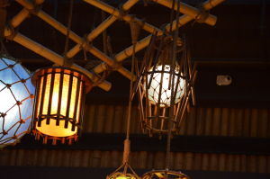 Wooden lantern frames